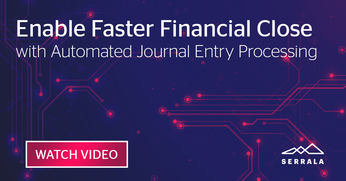 enable faster financial close