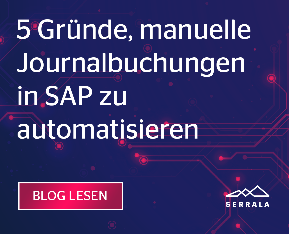 5 Gründe, manuelle Journalbuchungen in SAP zu automatisieren